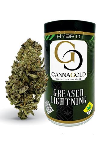 Greased Lightning – GG4 x Cookies and Cream created by Exotic Genetix (Hybrid)